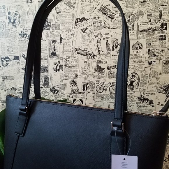 Kate Spade Cameron Pocket Tote Bifold Wallet black - Picture 9 of 16